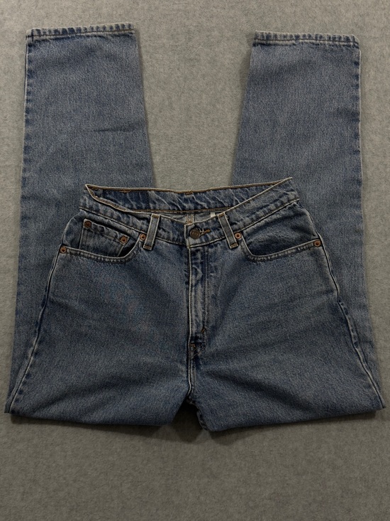 Levi's Denim - Vintage 90’s Levi's 512 Slim Fit Straight Leg Light Wash Blue Jeans Size 8